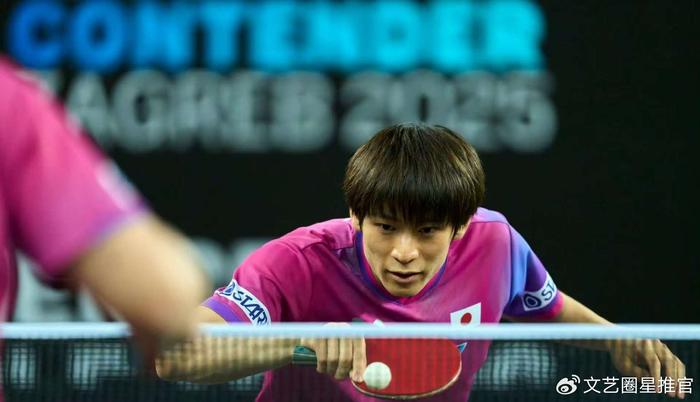 击败日本队友,张本智和庆祝,中文喊话父亲,谁注意日本队友反应