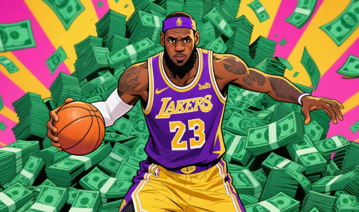 100亿美金！创造NBA历史，湖人易主，补强升级，詹姆斯新合同曝光