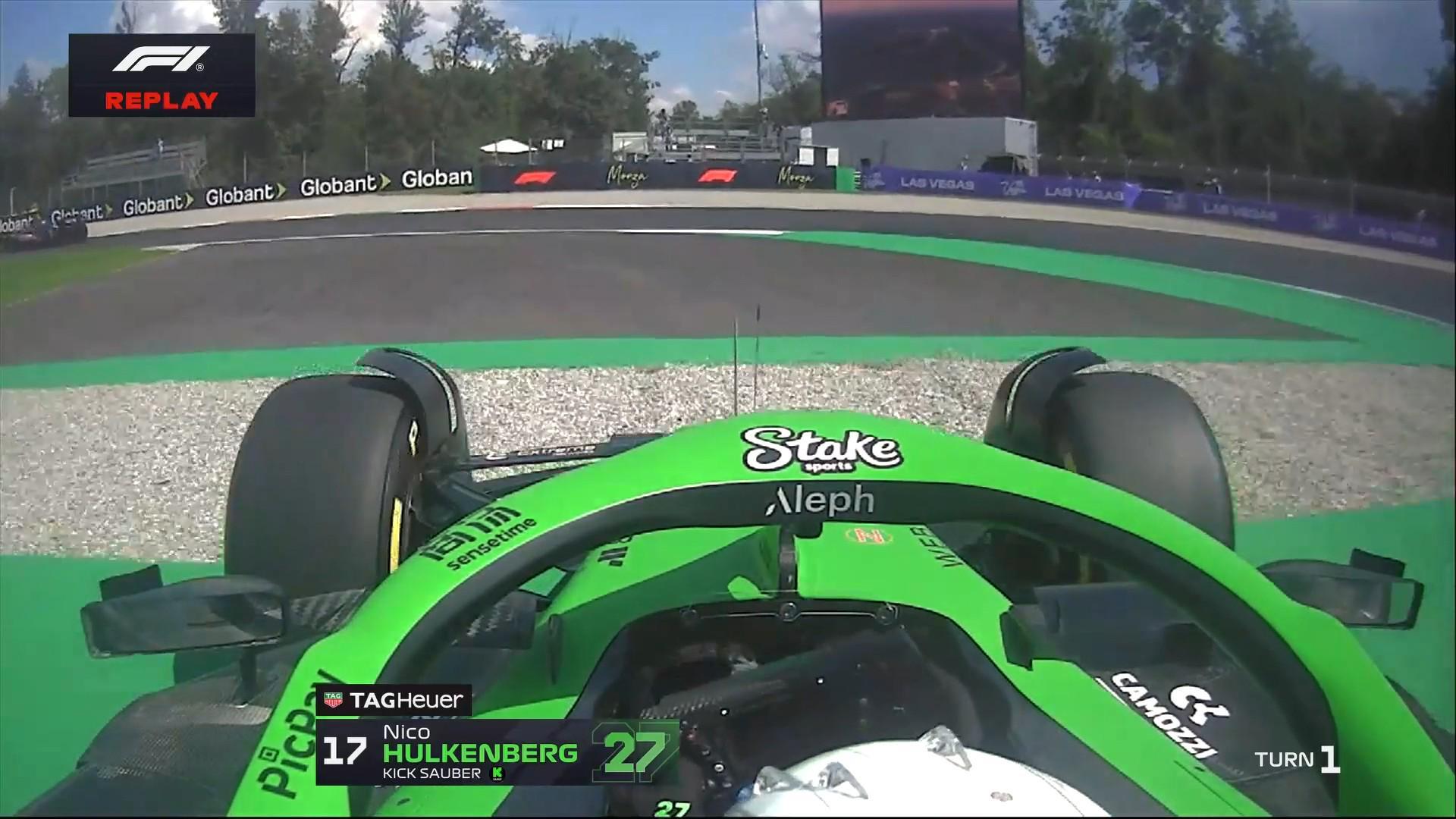 F1意大利站一练：法拉利全场最快，塞恩斯第3，安东内利第5